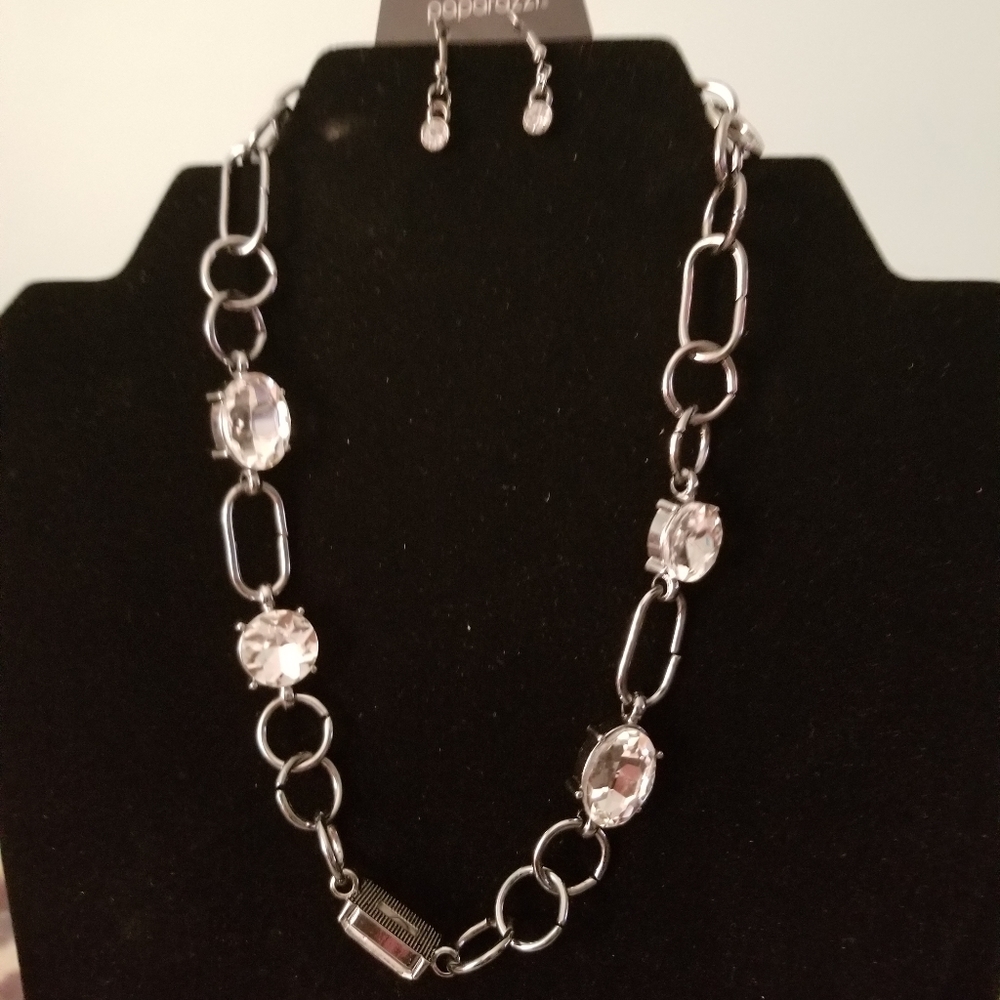 Necklace and earrings